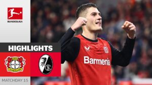 schick élu homme du match | bayer 04 leverkusen – sc freiburg 5 1 | résumé | journée 15 – bundesliga