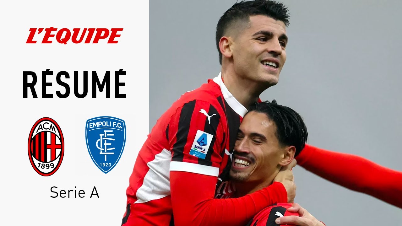 serie a 2024 25 : résumé de la 14e journée – ac milan vs empoli !