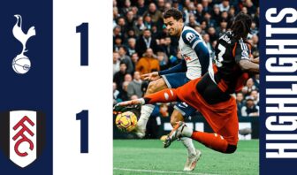 tottenham hotspur 1 1 fulham : les temps forts de la premier league