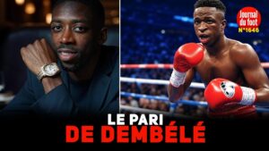 dembélé relève le défi : ko en 10 secondes sur le ring de boxe face à vinicius !