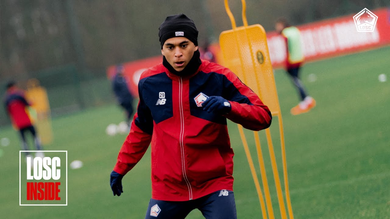 entraînement glacial pour ethan mbappé et son équipe dans le nord ❄️