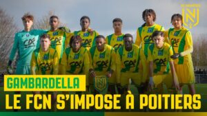 explosion de talent au fc nantes : victoire éclatante à poitiers (5 1)