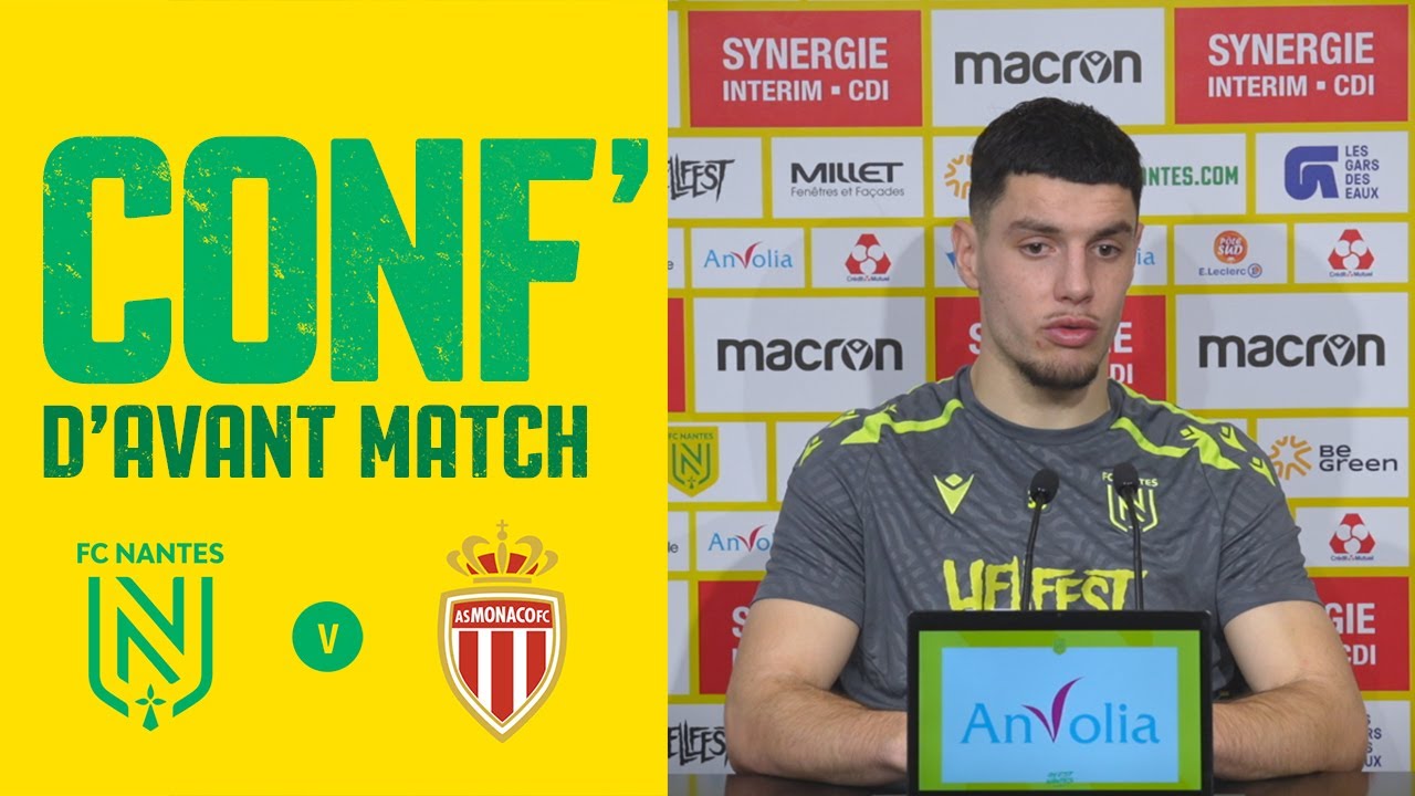 interview de matthis abline avant le match fc nantes – as monaco : objectif victoire !