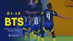 les coulisses de la victoire 3 2 des dames du nasr contre l’ittihad 🤩