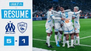 om 5 1 le havre : revivez les meilleurs moments de la rencontre !