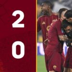 résumé du match : as rome 2 0 lazio | points forts de la serie a 2024 2025