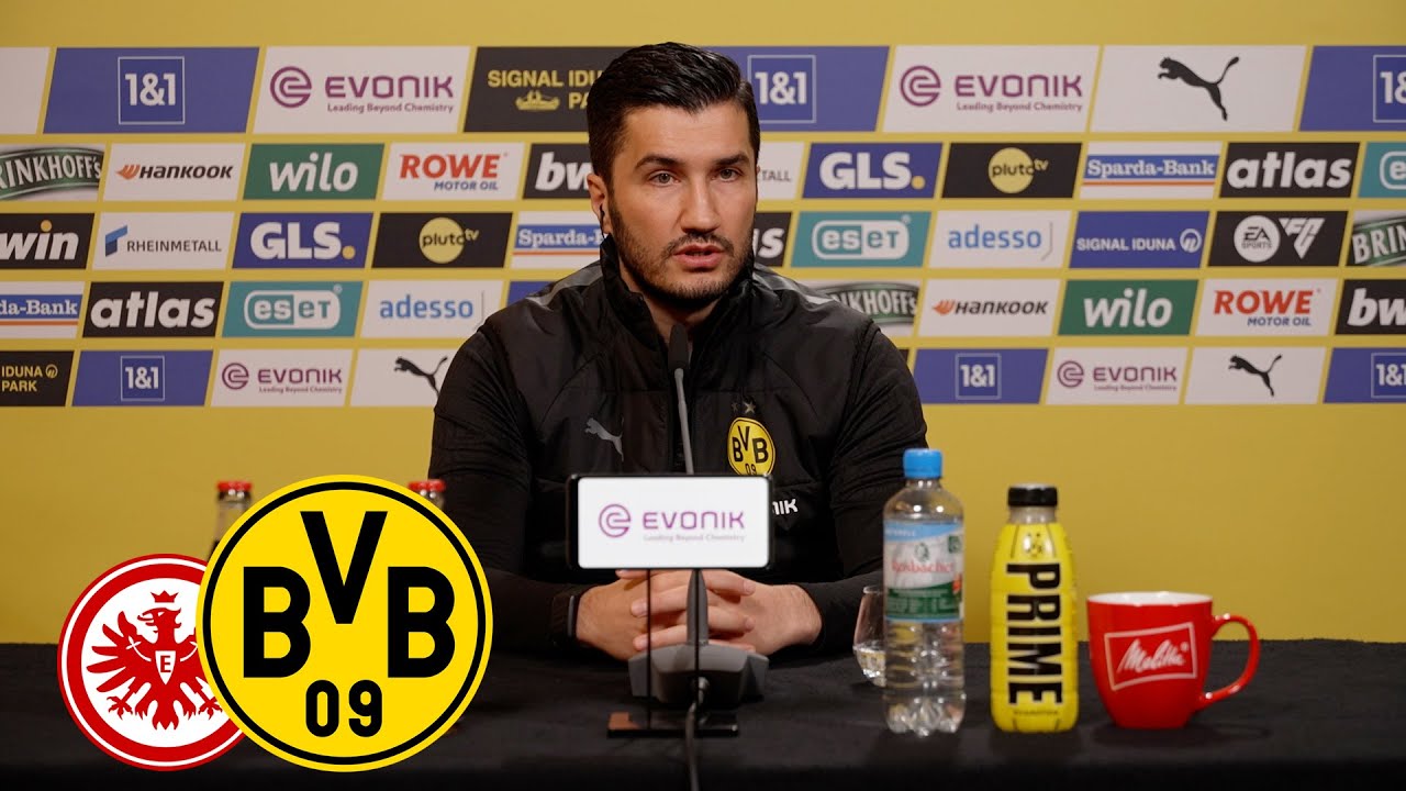 „tous disponibles sauf süle : conférence de presse avec nuri sahin | eintracht frankfurt – bvb“