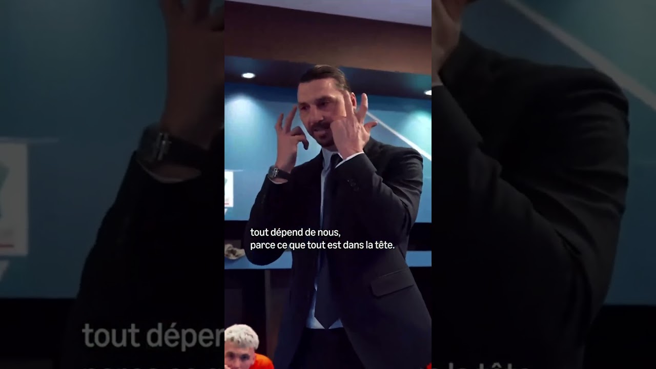 zlatan ibrahimovic : un discours charismatique qui fait sensation 🤯 (📹 @acmilan)